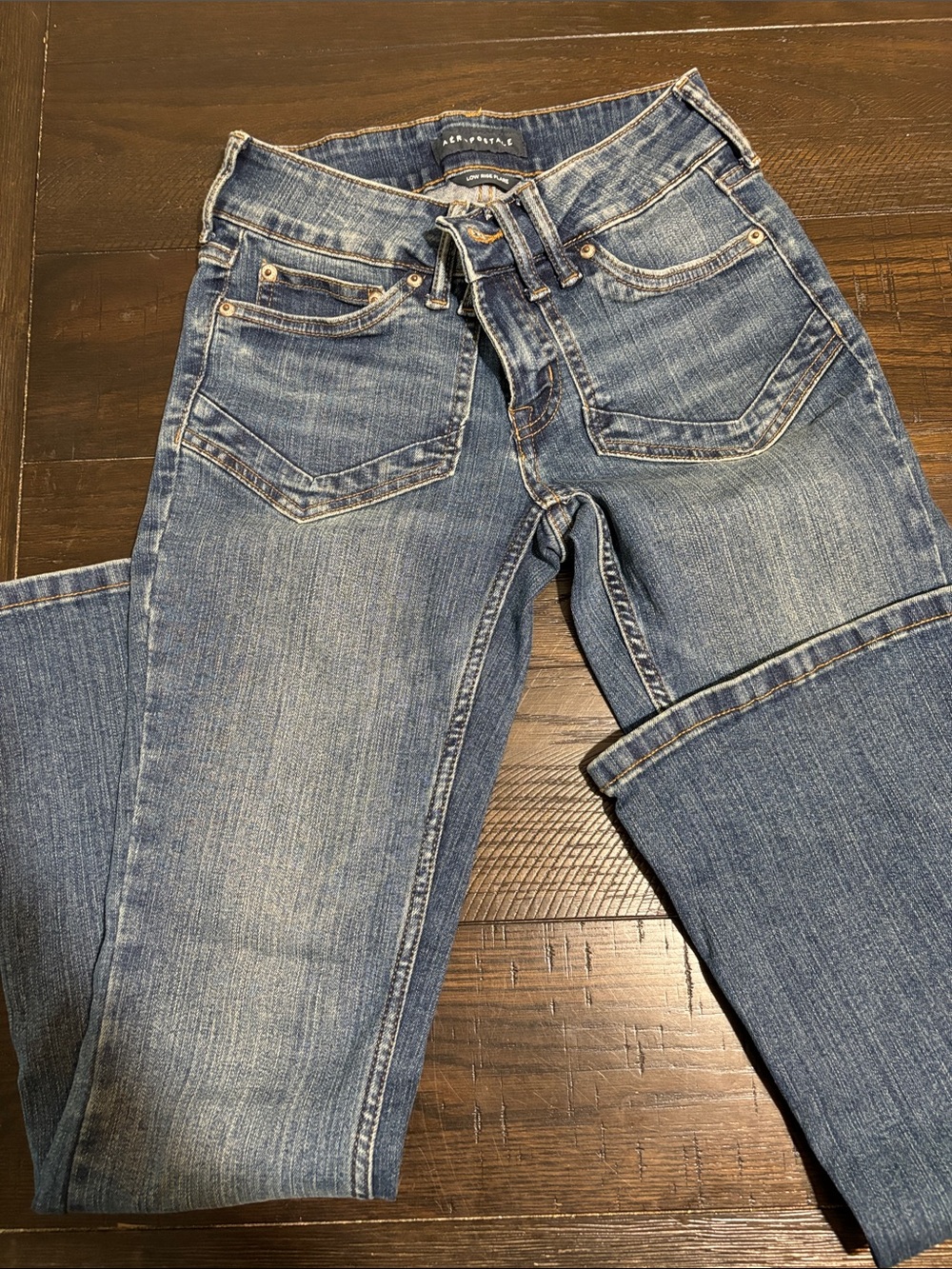 Aeropostal low rise flair jeans